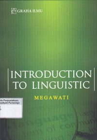 Introduction to Linguistic
