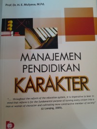 Image of Manajemen Pendidikan Karakter